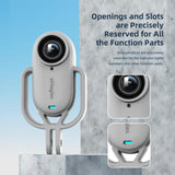 Shock-Absorbing Silicone Cover For Insta360 Go 3S Camera - Black