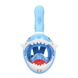 Full Dry Cartoon Kids Diving Mask For Snorkeling