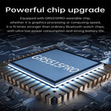 Smart Watch With Heart Rate And Blood Pressure Monitoring - Colour Screen