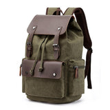Student Canvas Backpack - Compact And Stylish