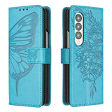 Butterfly Embossed Leather Phone Case