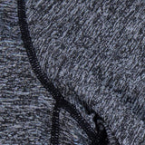 Men's Black Hooded Zipper Coat Size L - L