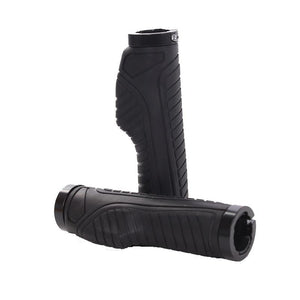A Pair Of Anti-Slip Bike Handlebar Grips - Black