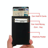 Metal Rfid Card Holder Wallet - Compact Design