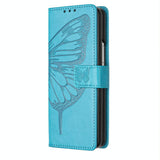 Butterfly Embossed Leather Phone Case