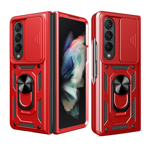 Samsung Galaxy Z Fold 4 Tpu Pc Case With Sliding Camera Cover