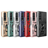 Samsung Galaxy Z Fold 4 Tpu Pc Case With Sliding Camera Cover