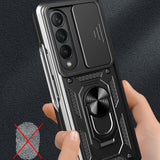 Samsung Galaxy Z Fold 4 Tpu Pc Case With Sliding Camera Cover