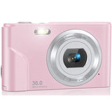 36Mp 2.7K Full Hd Digital Camera With 16X Zoom For Children - 2.4 Inch Screen