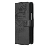 Butterfly Embossed Leather Phone Case