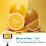 20Cm Usb Dual Colour Led Ring Light With Phone Clamp