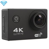 170 Degree Wide Angle Wifi Action Camera With Waterproof Case - Supports 64Gb Micro Sd