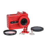 Aluminum Housing With Uv Filter For Xiaomi Xiaoyi Yi Ii 4K Camera