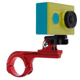 Bicycle Handlebar Holder With Connector Mount For Xiaomi Yi Sport Camera
