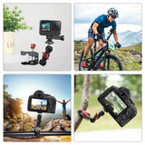 Versatile Magic Arm Clamp For Mounting - Red