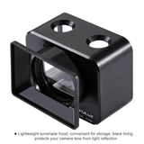 Sony Rx0 Protective Cage With 37Mm Lens And Sunshade