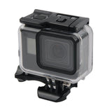 Waterproof Housing For Gopro Hero 6 / 5 With Touch Screen Back Cover - 45M