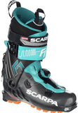 Scarpa Womens F1 Alpine Touring Ski Boots Skiing Snow - Anthacite/Lagoon - 5
