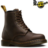 Dr. Martens 1460 8 Up Crazy Horse Leather Boots Shoes - Gaucho Brown In Australia - Darrahopens