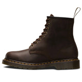 Dr. Martens 1460 8 Up Crazy Horse Leather Boots Shoes - Gaucho Brown In Australia - Darrahopens