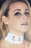 VAMPIRE BITE CHOKER for Halloween Costume Dress Up Horror Fake Blood Bandage