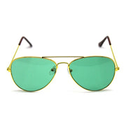 Green and Yellow Aviator Party Glasses – Fun Novelty Set Australia Day