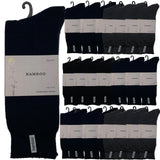 24 Pairs PREMIUM BAMBOO SOCKS Mens Heavy Duty Thick Work Socks BULK Cushion - Assorted Colour Pack In Australia - Darrahopens