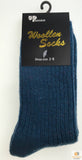 2 Pairs WOOL BLEND SOCKS Ladies Womens Thick Soft Work Thermal Warm Winter - 2-8
