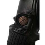 The Suited Racer x Dents Mens Cashmere Lined Leather Driving Gloves - Black In Australia - Darrahopens