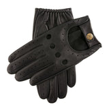 Dents Delta Mens Classic Leather Driving Gloves Signature Luxury - Black In Australia - Darrahopens