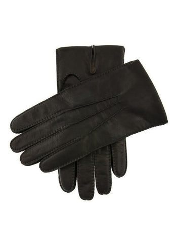 Dents Mens Cashmere Lined Handsewn Kangaroo Leather Gloves - Black In Australia - Darrahopens