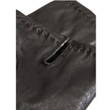 Dents Mens Touchscreen Leather Gloves With Palm Vent Handsewn Detail Cuffs