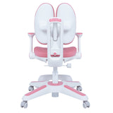 2x Ergonomic Children Kids Study Chairs Height Adjustable - Pink