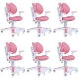 Ergonomic Children Kids Study Chair Set Height Adjustable - Pink