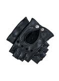 Dents Women’s Leather Fingerless Keyhole Driving Gloves - Black In Australia - Darrahopens