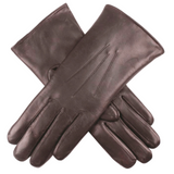 DENTS Ladies Premium Kangaroo Leather Cashmere Lined Gloves Womens - Chocolate In Australia - Darrahopens