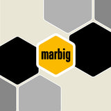 Marbig AFL Coach Board Pad Footy Football Full Oval & 50m Arc with Marker in All-Weather Case