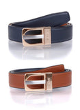 Dents Mens Reversible Leather Belt Genuine Colour Swap - Navy/Brown In Australia - Darrahopens