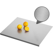 Stainless Titanium Steel Anti-Bacterial Cutting Chopping Board w/ Raised Edge - Extra Large (40x30cm) In Australia - Darrahopens