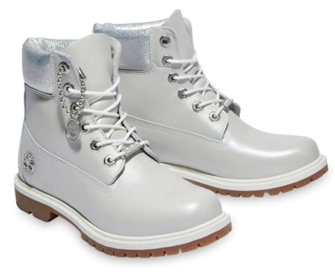 Timberland Womens Heritage 6 Inches Waterproof Winter Boot - Light Grey In Australia - Darrahopens