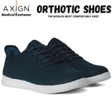 Axign River Orthotic Shoes Sneakers Runners Lightweight Casual Waterproof Sole - Navy In Australia - Darrahopens