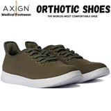 Axign River Lightweight Casual Orthotic Shoes Sneakers Runners - Khaki In Australia - Darrahopens