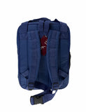 26L Leuts Backpack School Book Library Utility Carry Bag Backpack - Royal Blue