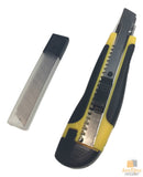 3x BOX CUTTERS Knife Retractable Blade Snap Off Razor 18mm Durable Opener BULK
