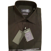 Mens BUSINESS SHIRT Plus Size King Big Large Formal in Black In Australia - Darrahopens