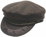 GREEK FISHERMAN Cap Hat Winter Wool Blend MADE IN GREECE Classic Ivy Sailor - Brown In Australia - Darrahopens