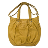 Premium Womens Leather Shoulder Bag Messenger Satchel Handbag Purse ITWB02 - Yellow In Australia - Darrahopens