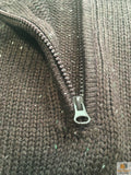 Mens Knit Jumper Pullover Sweater Knitted Casual Stretch Warm Winter  - 4 Button Mulberry 94 (KW16) - S