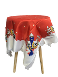 CHRISTMAS TABLE CLOTH Xmas Party 80cm x 80cm