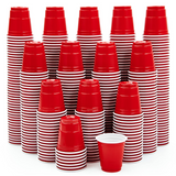 576x 2oz (60ml) Premium Plastic Red Mini Shot Cups Extra Strong PET BPA Free In Australia - Darrahopens